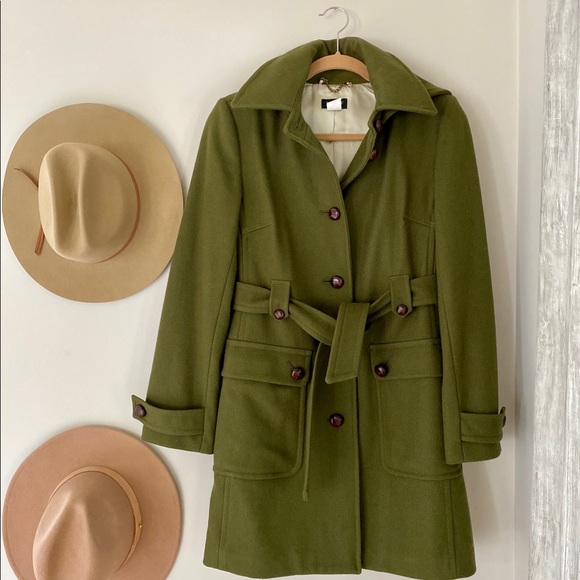 J. Crew Wool Coat!! Still available 🤍🤍 - Picture 3 of 7